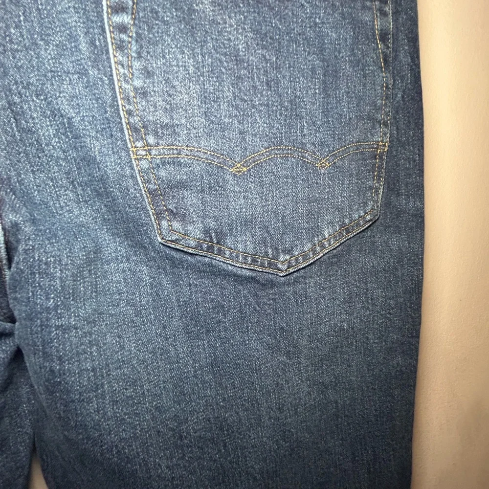 American Eagle Outfitters Dark Blue Straight‎ Jeans